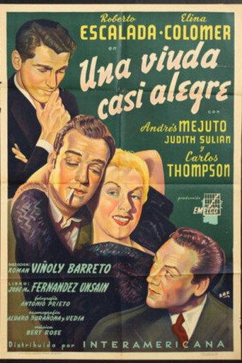 Una viuda casi alegre (1950) poster