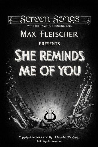 She Reminds Me of You (1934) poster