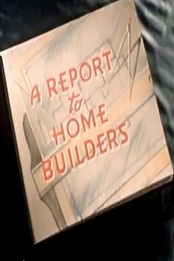 A Report To Home Builders (1945) poster