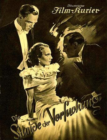The Hour of Temptation (1936) poster