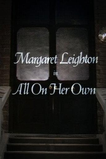 All On Her Own (1968) poster