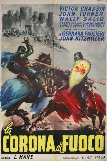 La corona di fuoco (1961) poster