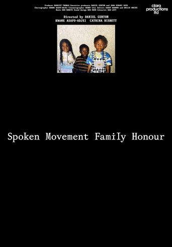 Spoken Movement Family Honour (2025) poster