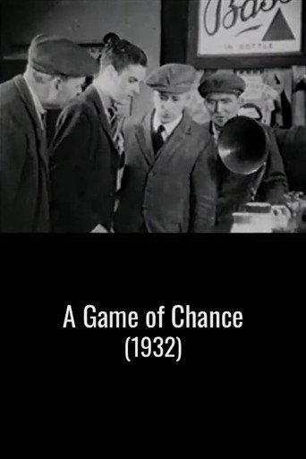 A Game of Chance (1932) poster