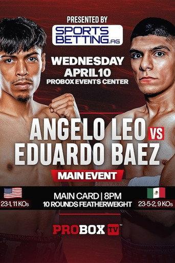 Angelo Leo vs. Eduardo Baez (2024) poster