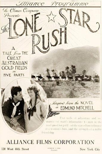 The Lone Star Rush (1915) poster