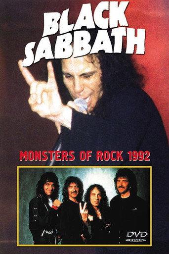 Black Sabbath: Monsters of Rock Italy (1992) poster