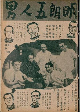 明朗五人男 (1940) poster