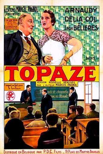Topaze (1936) poster