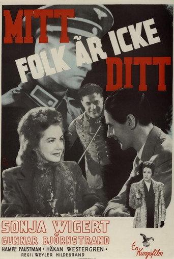 Mitt folk är icke ditt (1944) poster