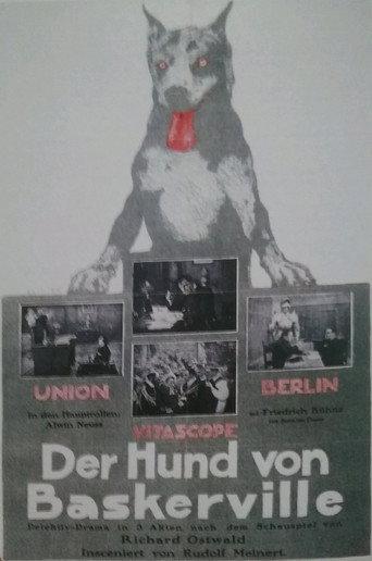 The Hound of the Baskervilles (1914) poster