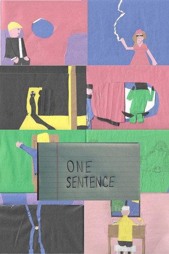 ONE SENTENCE () poster