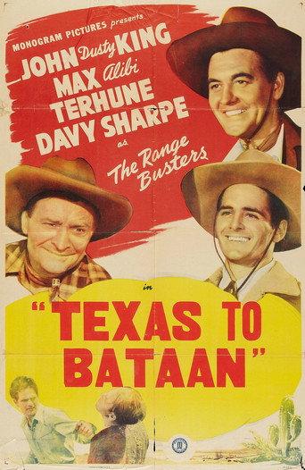 Texas to Bataan (1942) poster