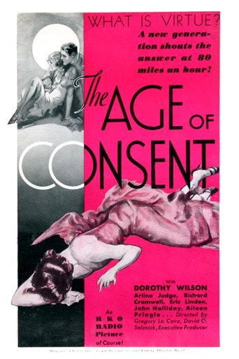 The Age of Consent (1932) poster
