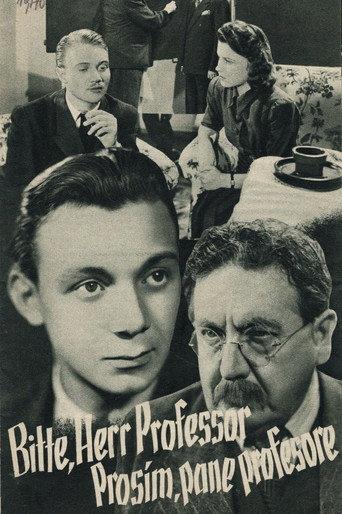 Prosím, pane profesore! (1940) poster