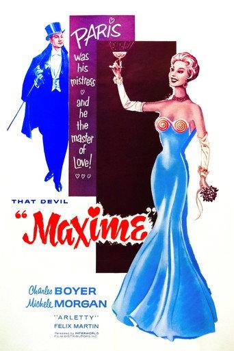 Maxime (1958) poster