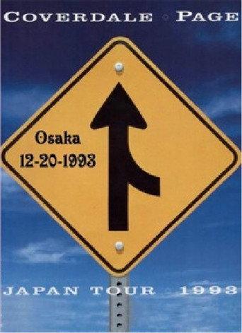 Coverdale & Page - Live In Osaka (1993) poster