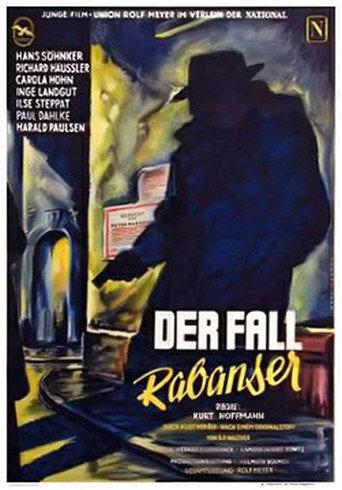 The Rabanser Case (1950) poster