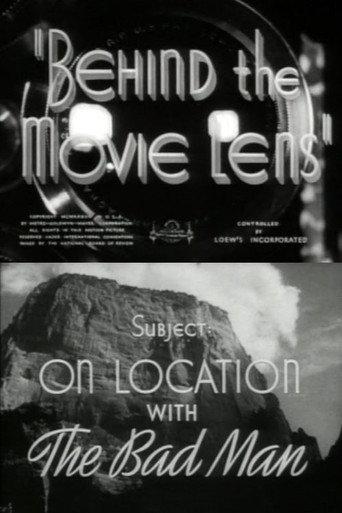 Behind the Movie Lens (1938) poster