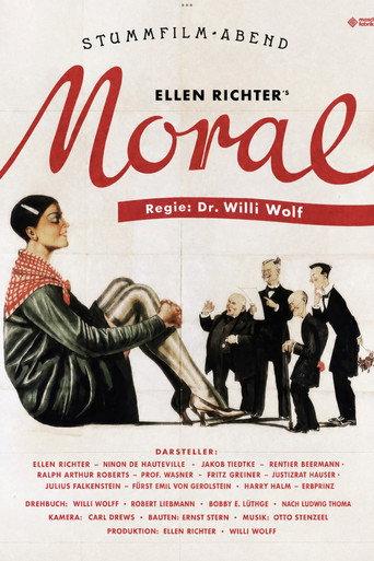 Moral (1928) poster
