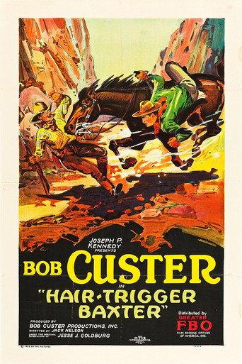 Hair-Trigger Baxter (1926) poster