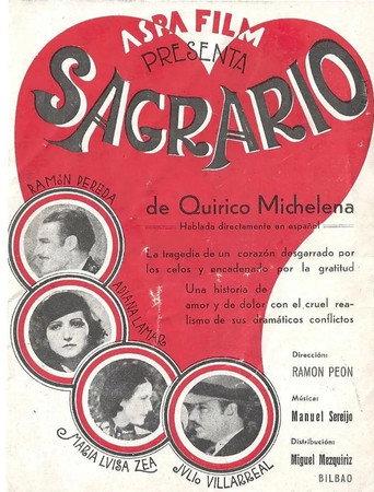 Sagrario (1933) poster
