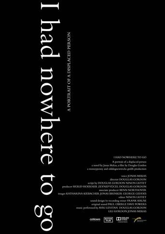 I Had Nowhere to Go (2016) poster