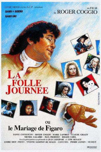 La Folle Journée ou Le Mariage de Figaro (1989) poster