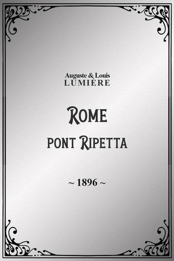 Rome, pont Ripetta (1896) poster