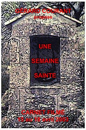 Une semaine sainte (2020) poster