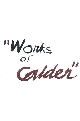 Works of Calder (1950) poster