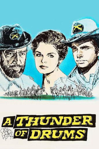 A Thunder of Drums (1961) poster