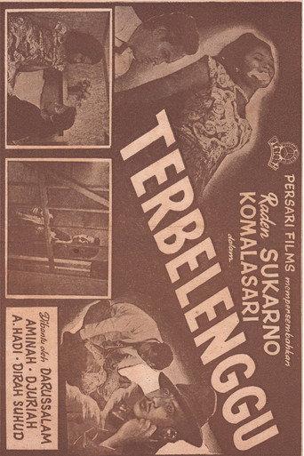 Terbelenggu (1951) poster