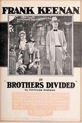 Brothers Divided (1919) poster