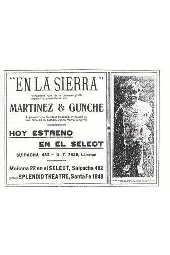 En la sierra (1918) poster