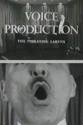 Voice Production: The Vibrating Larynx (1960) poster