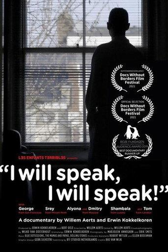 I Will Speak, I Will Speak (2018) poster