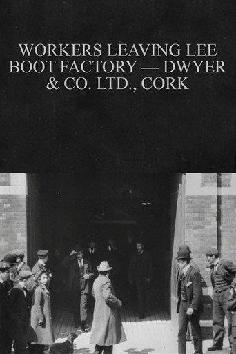 Workers Leaving Lee Boot Factory — Dwyer & Co. Ltd., Cork (1902) poster