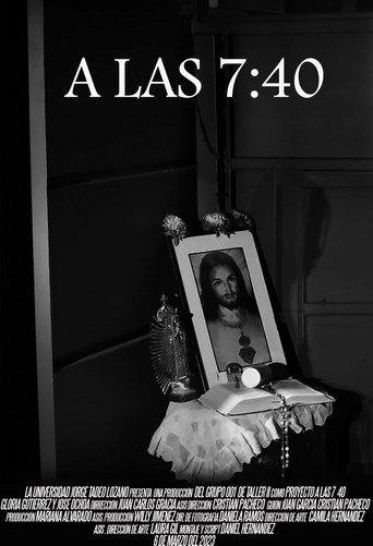 A las 7:40 () poster