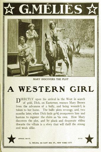 A Western Girl (1911) poster