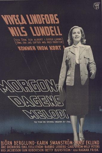Morgondagens melodi (1942) poster