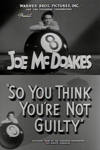 So You Think You're Not Guilty (1950) poster