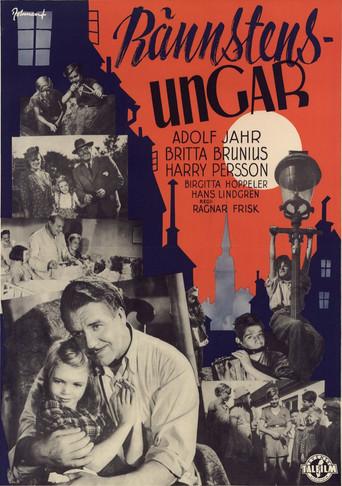 Rannstensungar (1944) poster