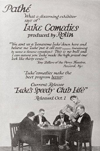 Luke's Speedy Club Life (1916) poster