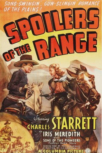 Spoilers of the Range (1939) poster