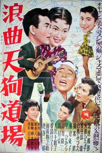 Rōkyoku tengu dōjō (1955) poster
