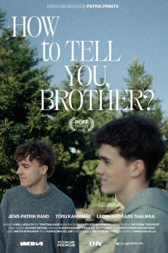 How to Tell You, Brother (2025) poster