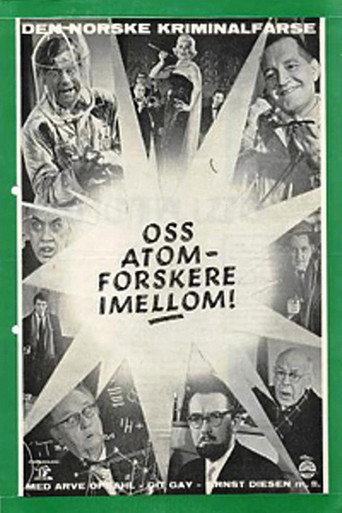Oss atomforskere i mellom (1961) poster
