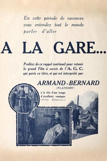 À la gare... (1923) poster