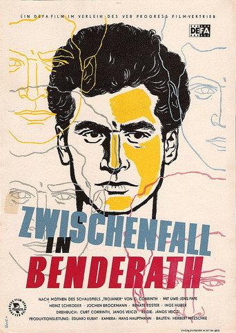 Zwischenfall in Benderath (1956) poster